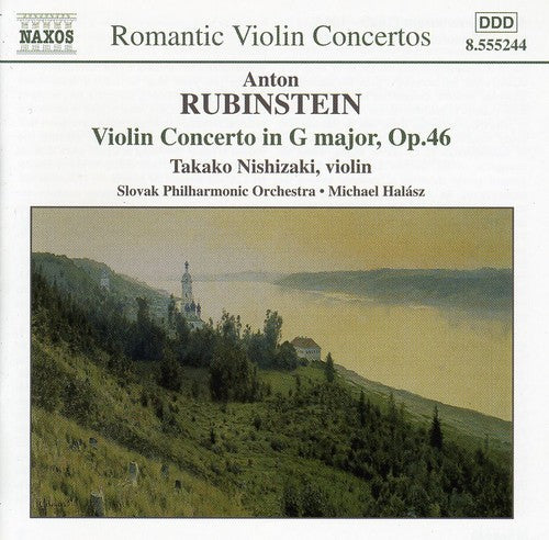 the album cover for TAKAKO NISHIZAKI - Violin Concerto in G Major Op 46
