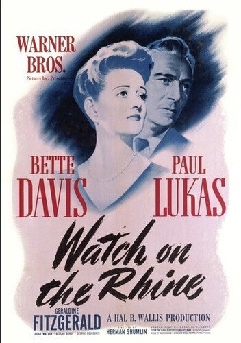 Watch On The Rhine (1943) - Watch On The Rhine (1943) - DVD
