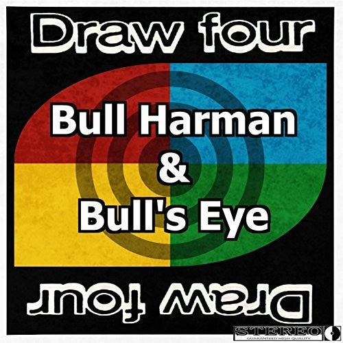 the album cover for Bull Harman / Bulls Eye - Draw Four