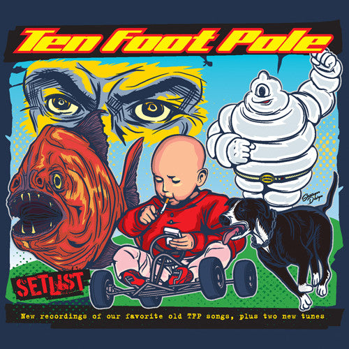Ten Foot Pole - Setlist - Music CD