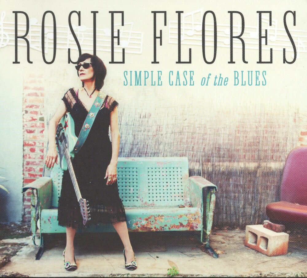 the album cover for Rosie Flores - Simple Case Of The Blues