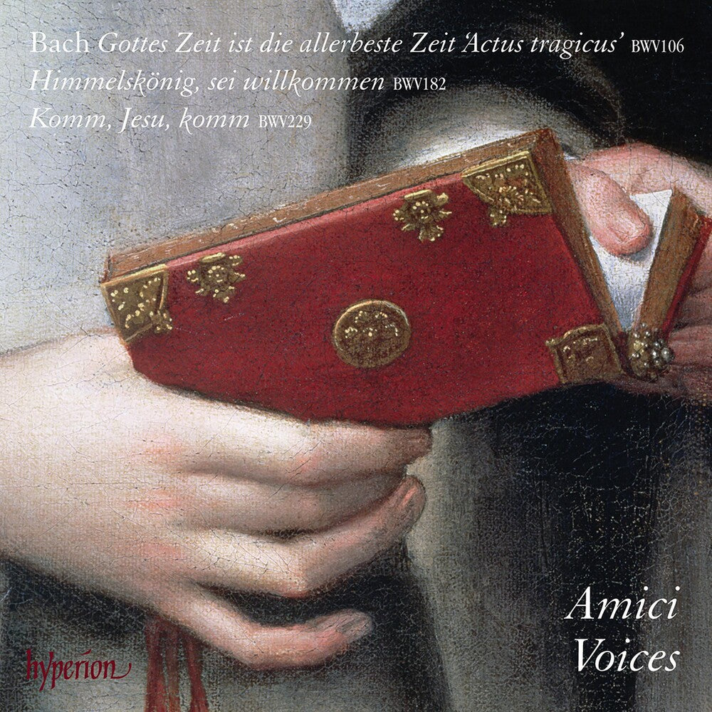 the album cover for Amici Voices - Bach: Cantatas Nos.106 & 182