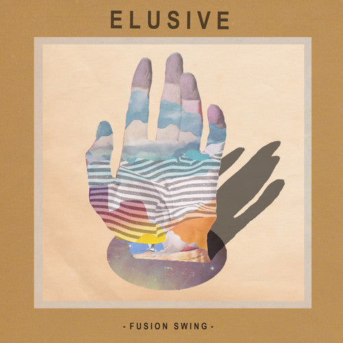 the album cover for Elusive - Fusion Swing