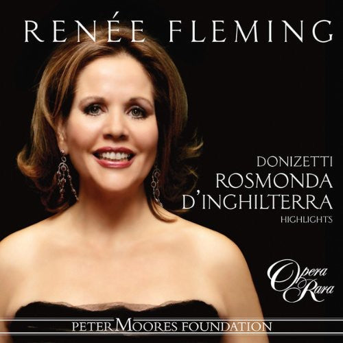 the album cover for Renee Fleming Orchestre National De France Alan Gi - Renee Fleming Sings Rosmonda D'inghilterra