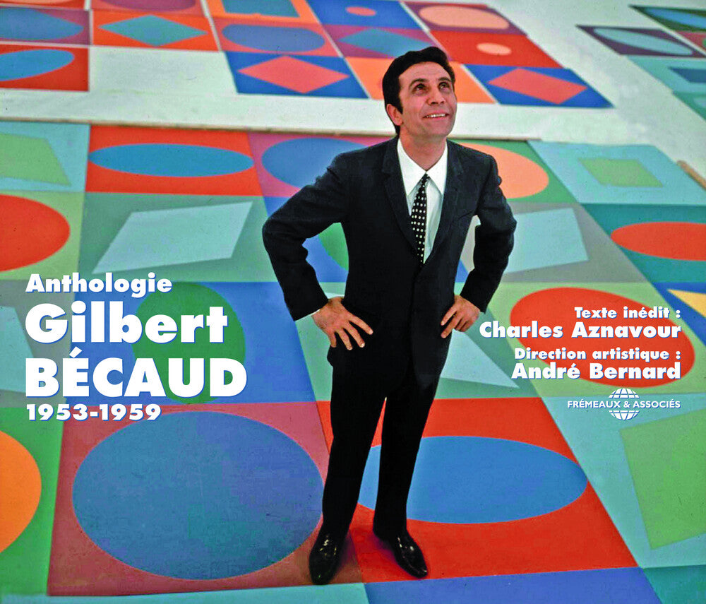 the album cover for Gilbert Becaud - G. Becaud 1953-59