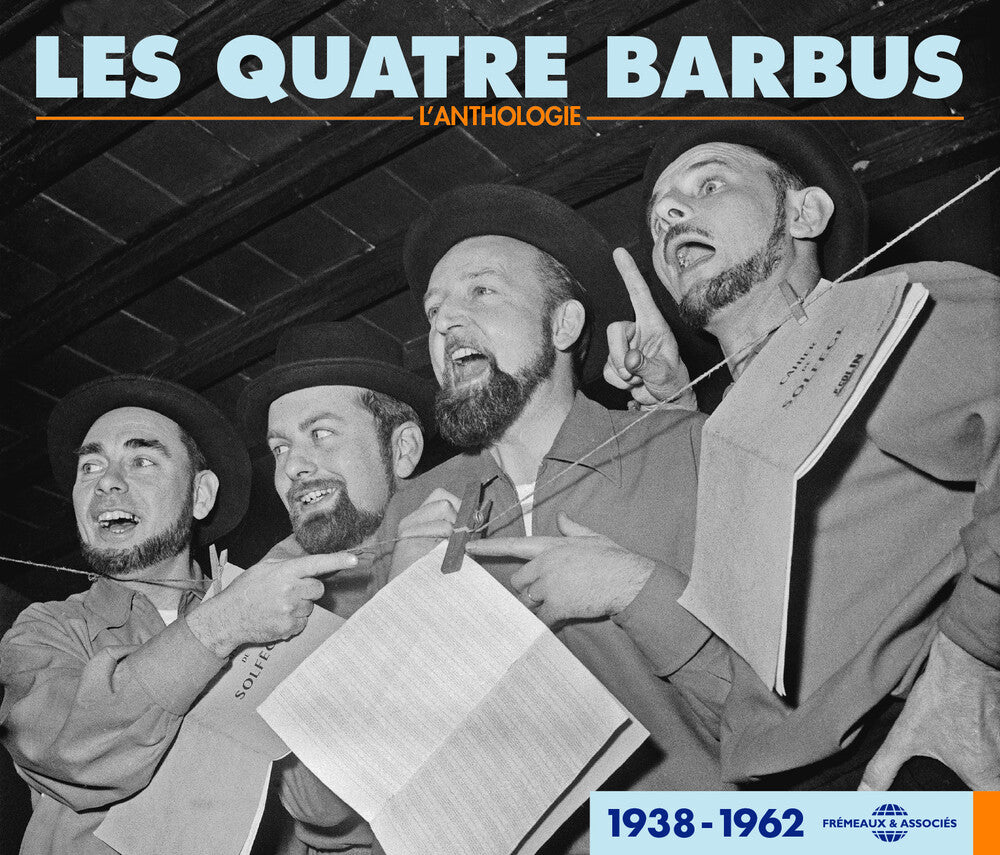 the album cover for Les Quatre Barbus - L'anpologie 1938-62