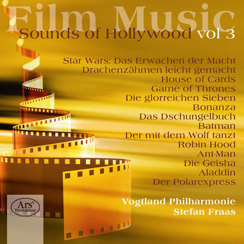 the album cover for Stefan Fraas - Film Music: Sounds of Hollywood, Vol. 3