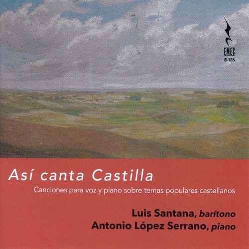 the album cover for Arabaolaza / Gombau / Guridi / Santana / Serrano - Asi Canta Castilla