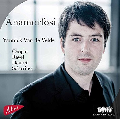 the album cover for Yannick Van de Velde - Anamorfosi: Yannick Van de Velde