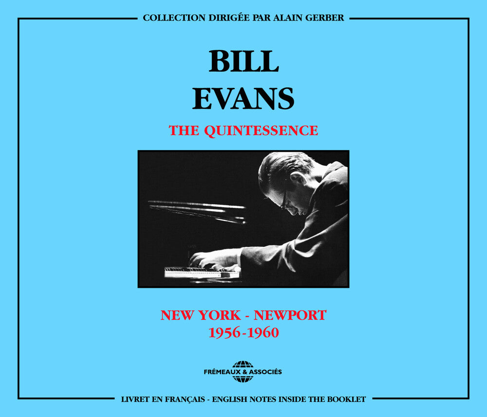 the album cover for Bill Evans - Quintessence: B. Evans 1956-60