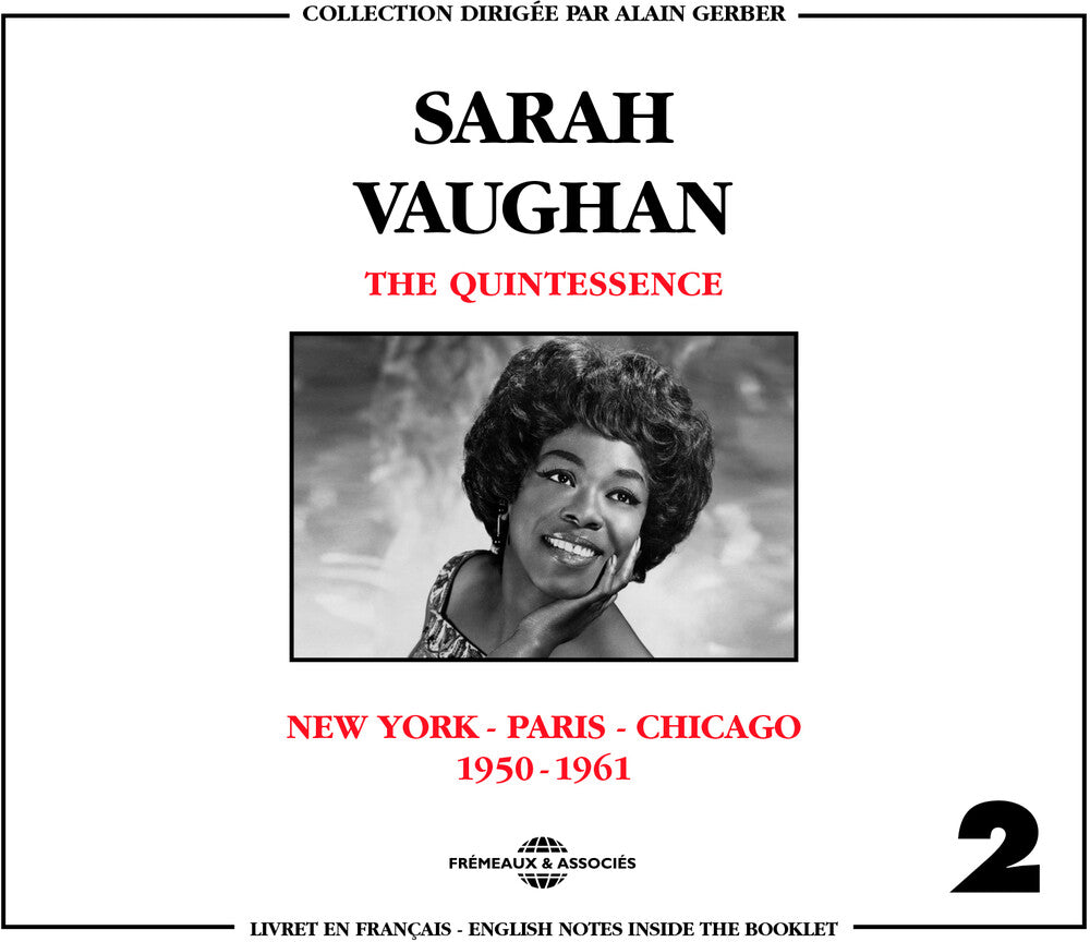 the album cover for Sarah Vaughan - Quintessence: V2: S. Vaughan 1