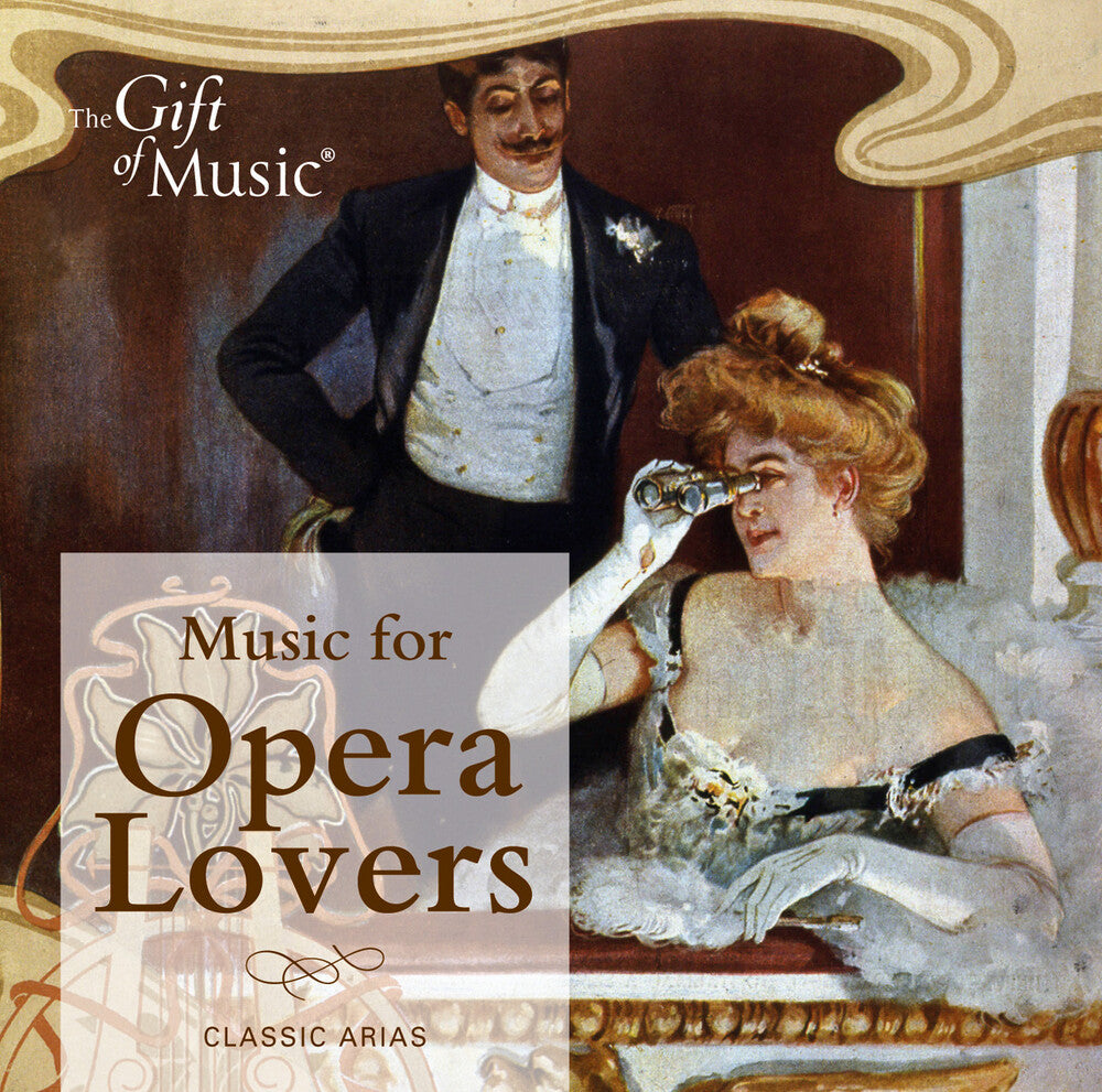 the album cover for Bjorling; Merrill; Caruso; Hammond; Tibbet; Pons; - Music For Opera Lovers