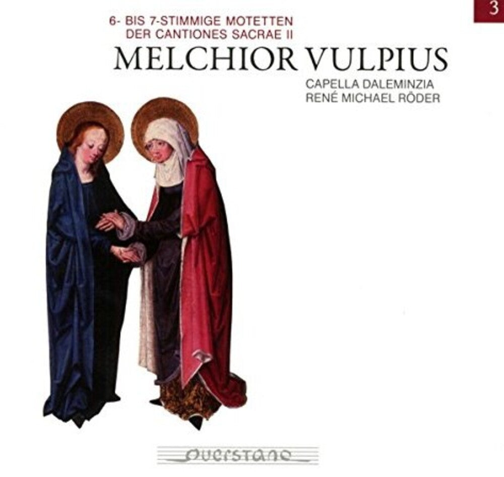 the album cover for René Michael Röder - 6 Bis 7 Stimmige Motetten Der Cantiones Sacrae II