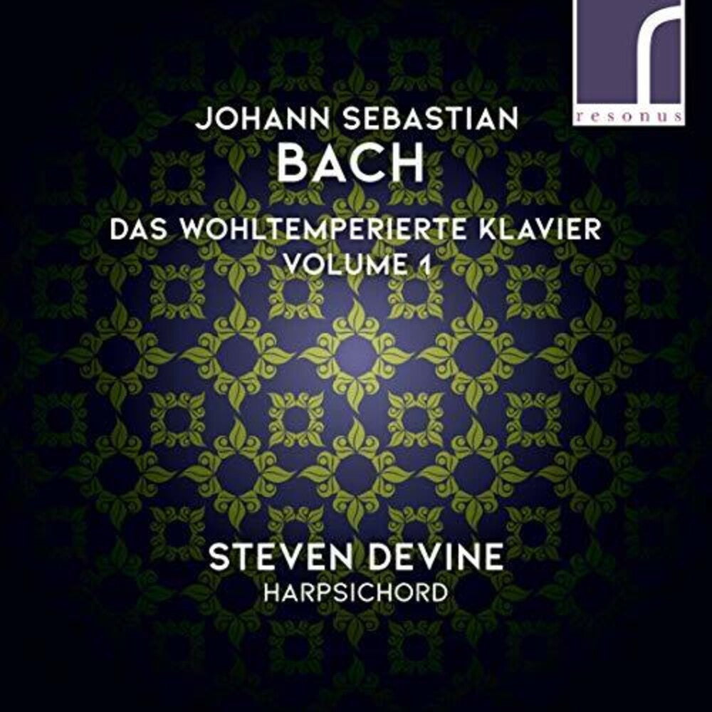 the album cover for J Bach S / Devine - Das Wohltemperierte Klavier 1