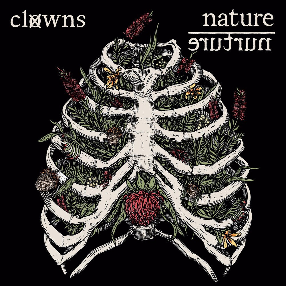 the album cover for Clowns - Nature / Nurture