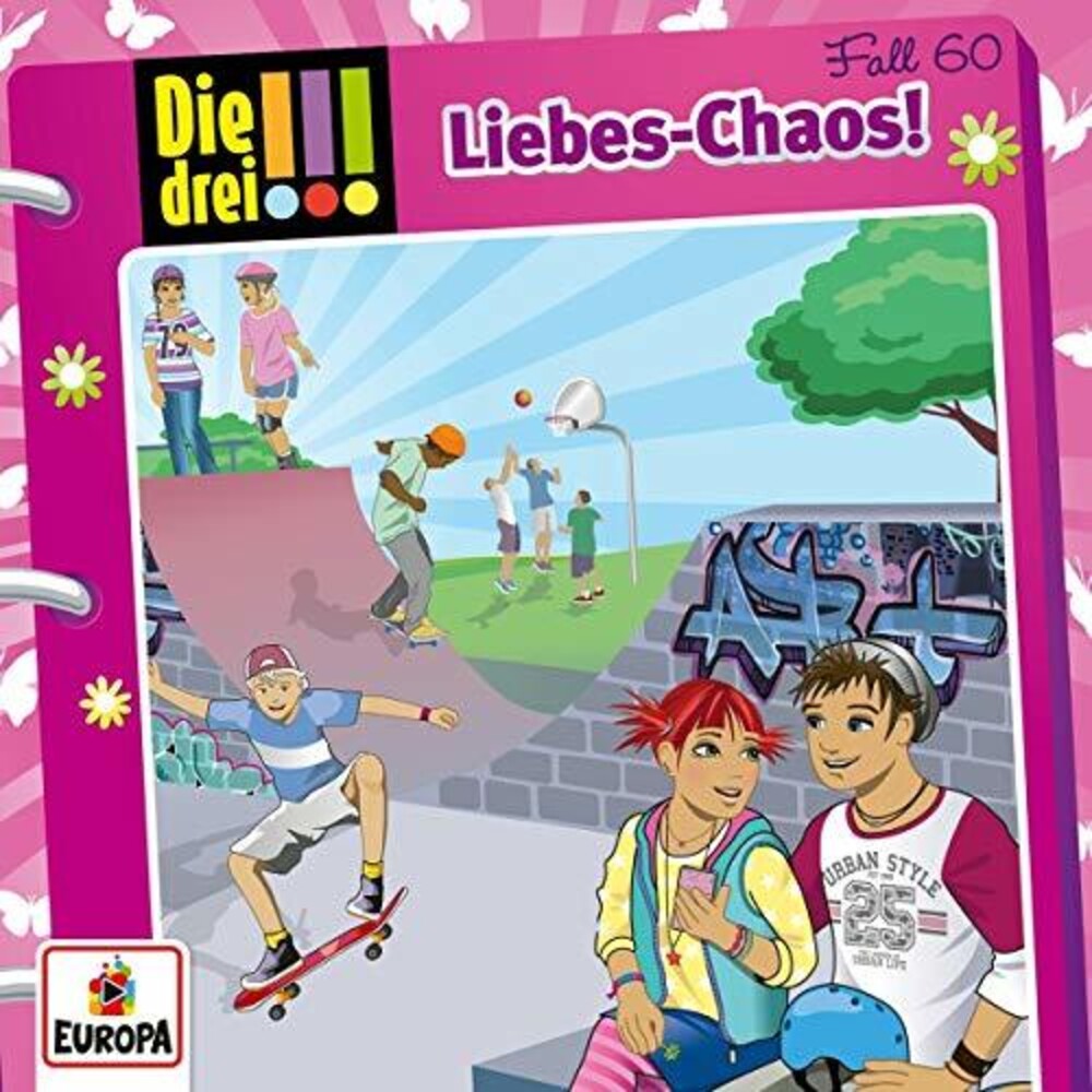 the album cover for Die Drei - 060/Liebes-Chaos