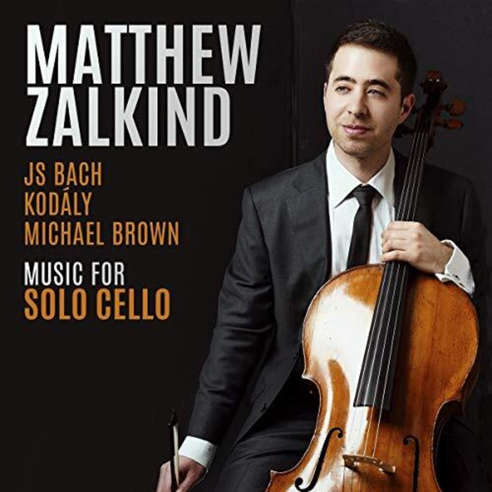 the album cover for Brown / Zalkind - Music for Solo Cello