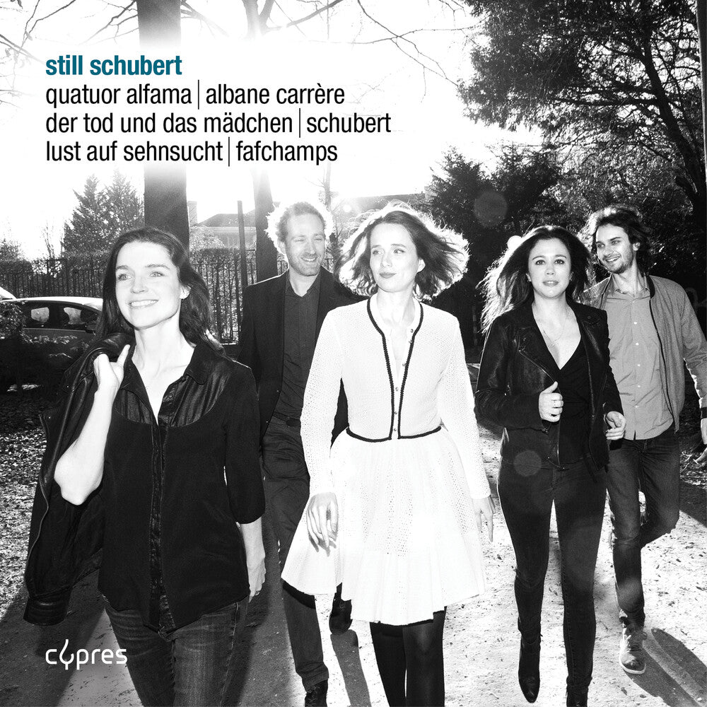 the album cover for Schubert / Quatuor Alfama / Carrere - Still Schubert