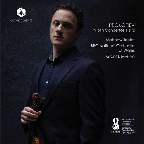 the album cover for Grant Llewellyn - Prokofiev: Violin Concertos Nos. 1 & 2