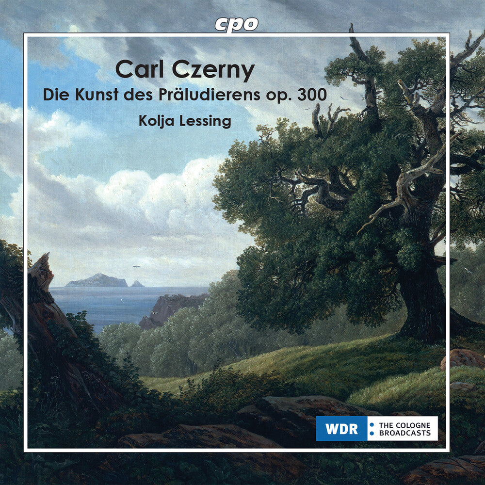 the album cover for Czerny / Lessing - Die Kunst Des Praludierens