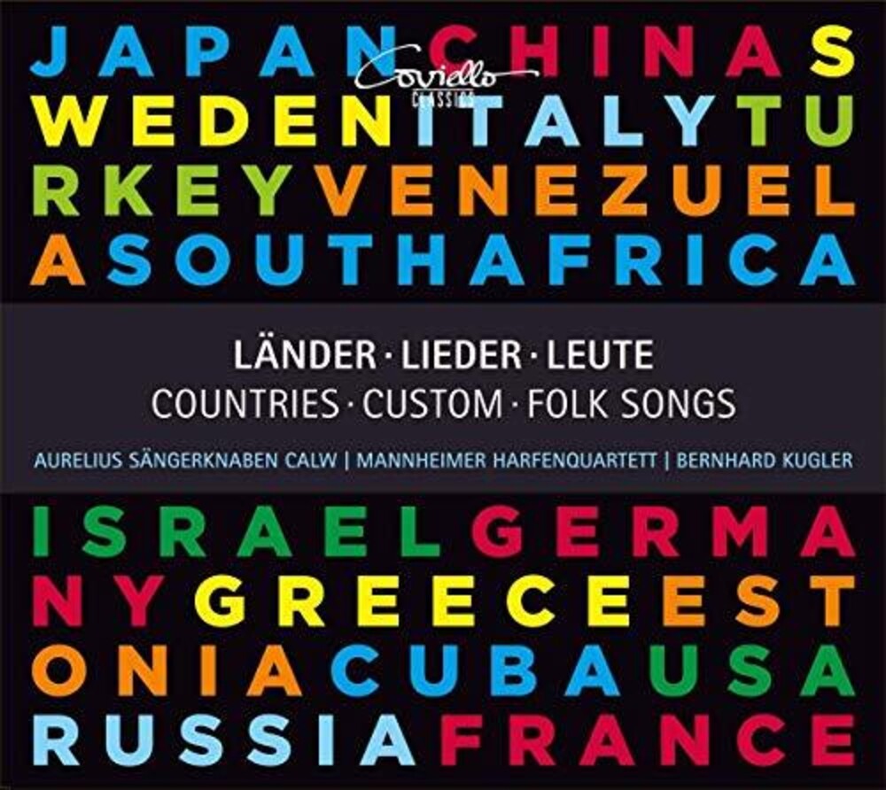 the album cover for Countries Custom Folk Songs / Various - Countries Custom Folk Songs