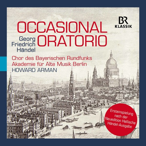 the album cover for Handel / Arman / Harvey - Handel: Occasional Oratorio