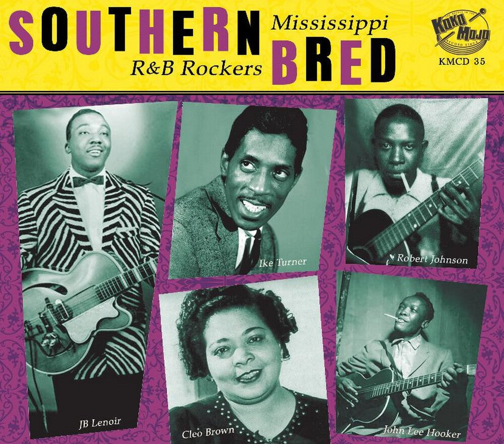 Southern Bred: Mississippi R&b Rockers 2 Music CD