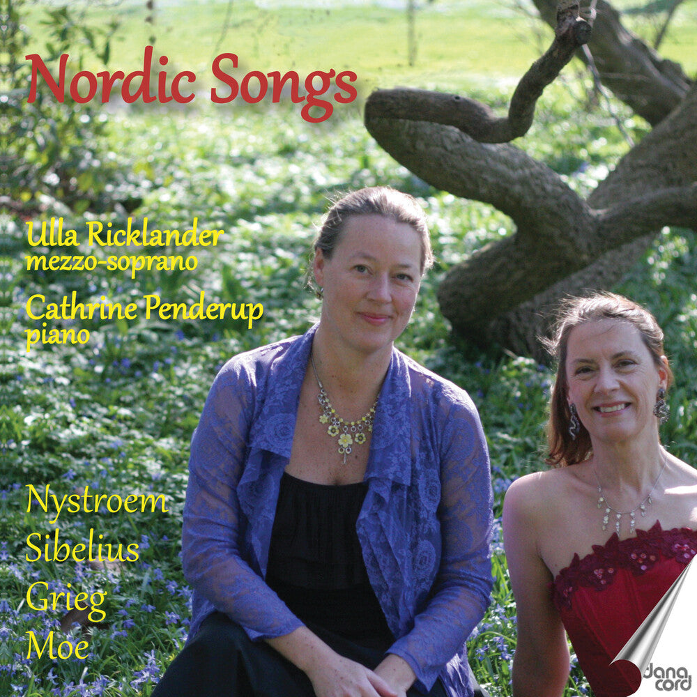 the album cover for Grieg / Ricklander / Penderup - Nordic Songs