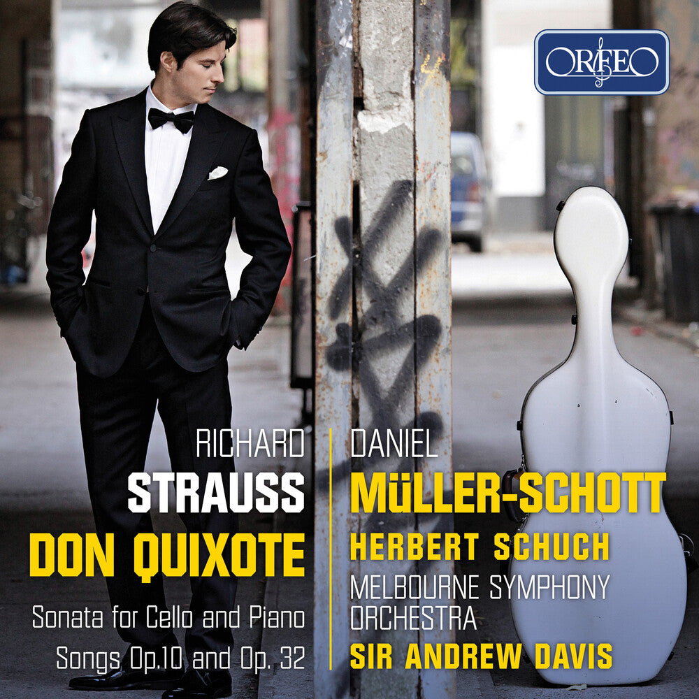 the album cover for Strauss / Muller-Schott / Davis - Don Quixote