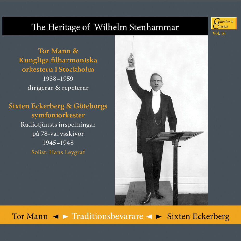 the album cover for Stenhammar - Heritage of Wilhelm Stenhammar