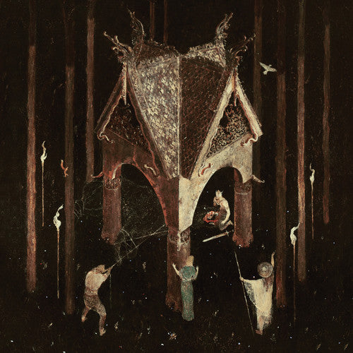 the album cover for Wolves In The Throne Room - Thrice Woven