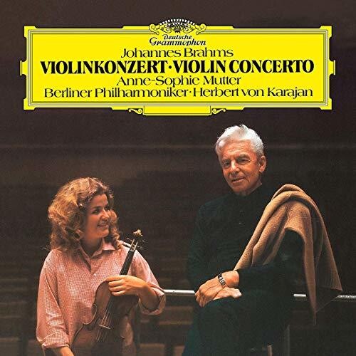 Brahms / Mutter / Berliner Philharmoniker / Karaja - Violin Concerto In D Op 77 - Vinyl Record