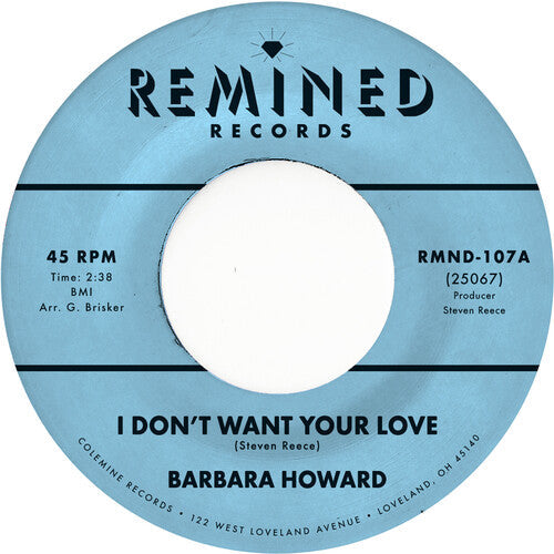 Barbara Howard - I Don't Want Your Love Vinyl Record