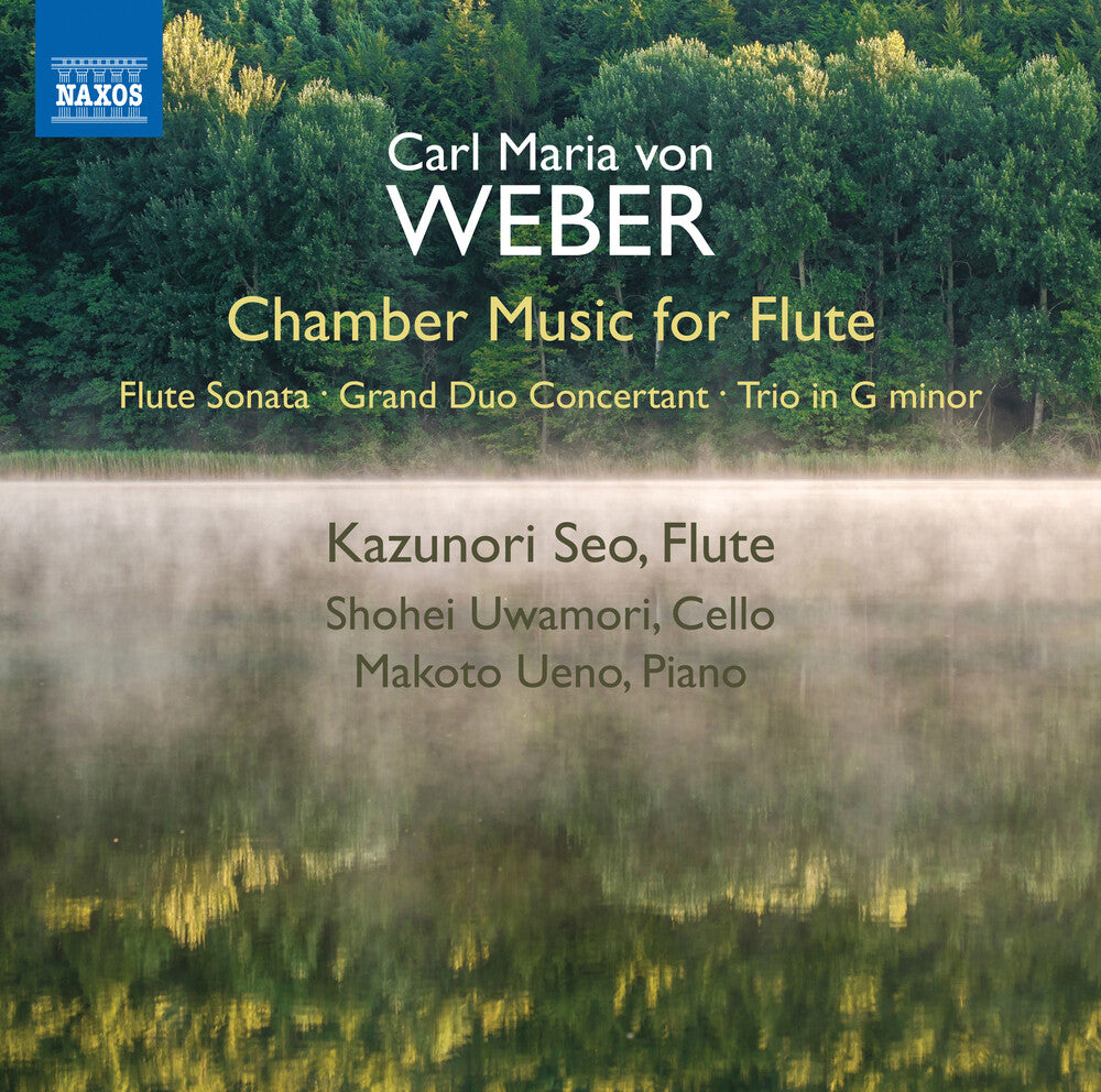 the album cover for Weber / Seo / Uwamori - Chamber Music for Flute