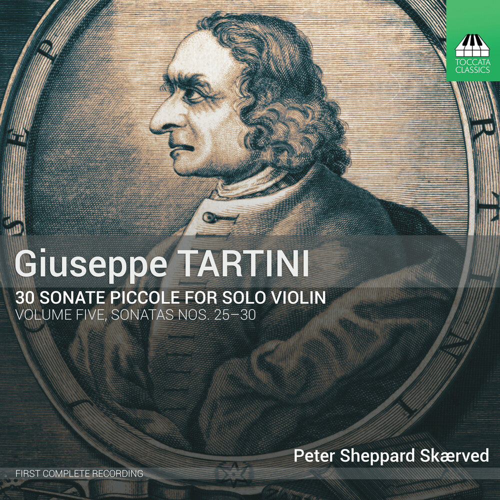 the album cover for Tartini / Skaerved - 30 Sonate Piccole 5
