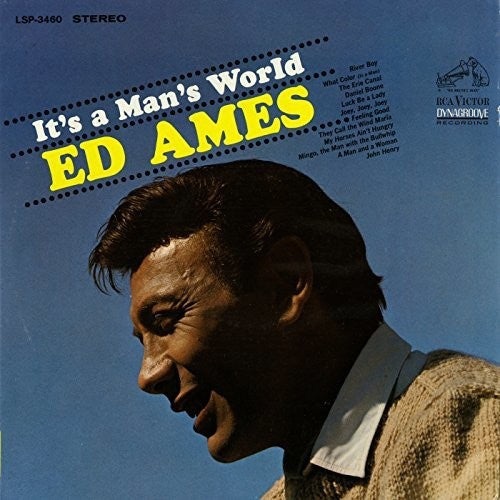 the album cover for Ed Ames - It's a Man's World