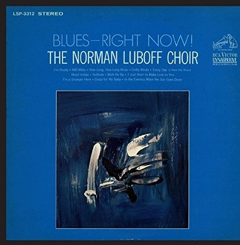 the album cover for Norman Luboff - Blues - Right Now!