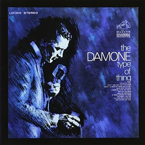 the album cover for Vic Damone - The Damone Type Of Thing