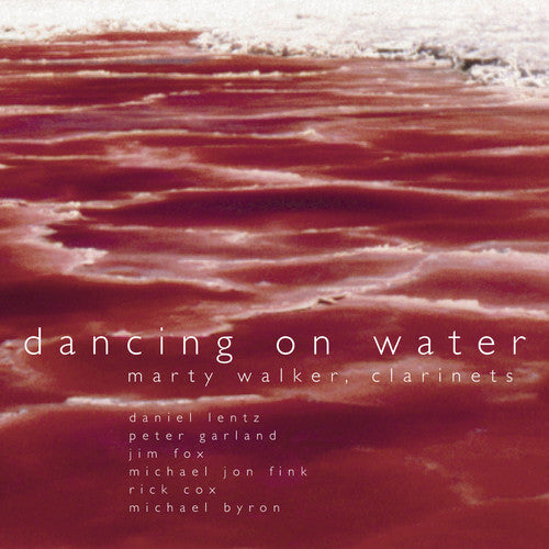 the album cover for Marty Walker - Dancing on Water