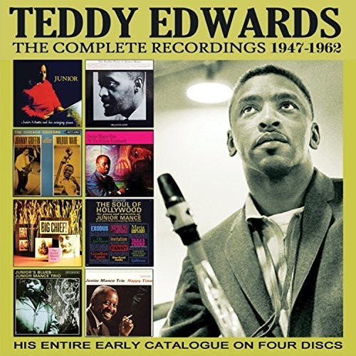 the album cover for Teddy Edwards - Complete Recordings: 1947-1962