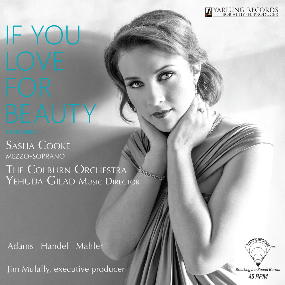 the album cover for Sasha Cooke - If You Love For Beauty Vol. 1
