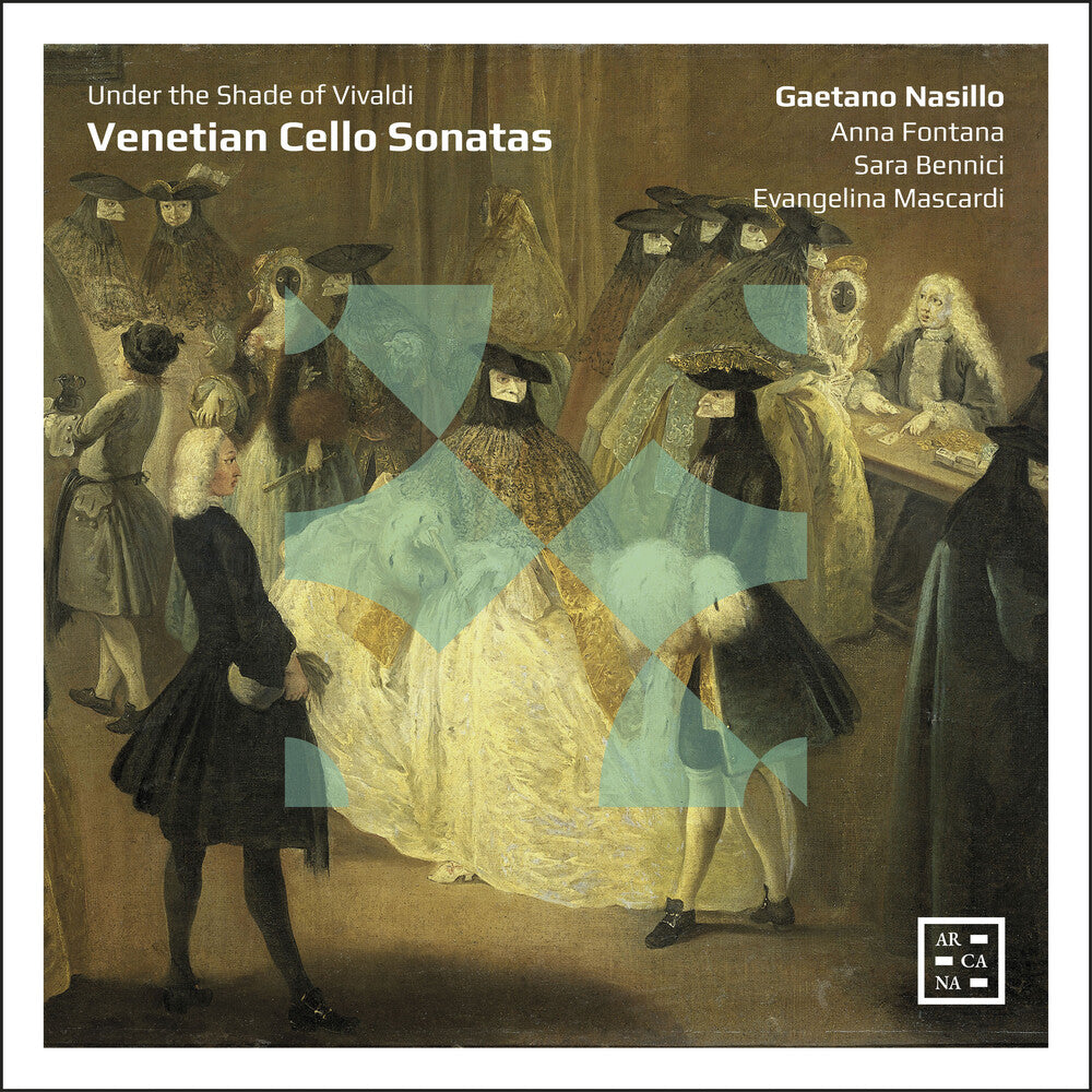 the album cover for Venetian Cello Sonatas / Various - Venetian Cello Sonatas