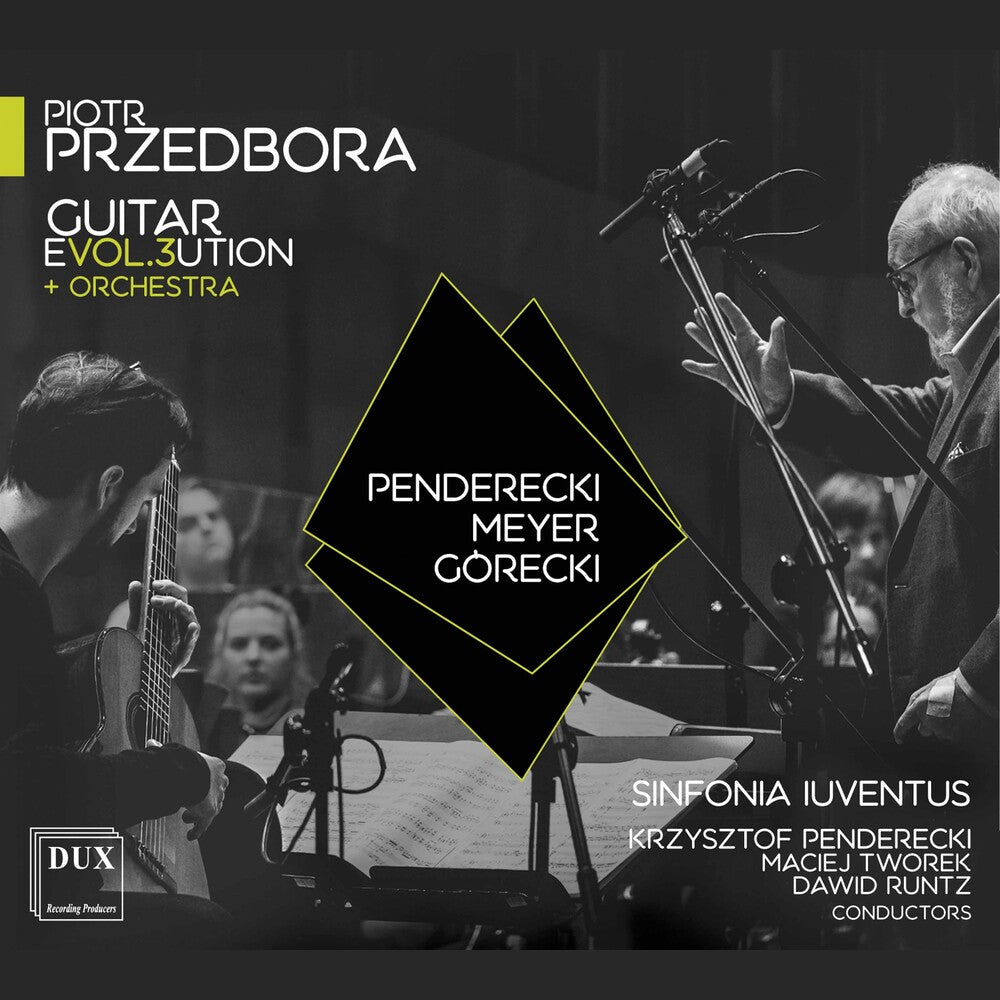 the album cover for Gorecki / Przedbora / Tworek - Guitar Evolution & Orchest 3