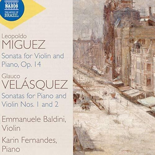 Miguez / Baldini / Fernandes - Violin Son - Music CD