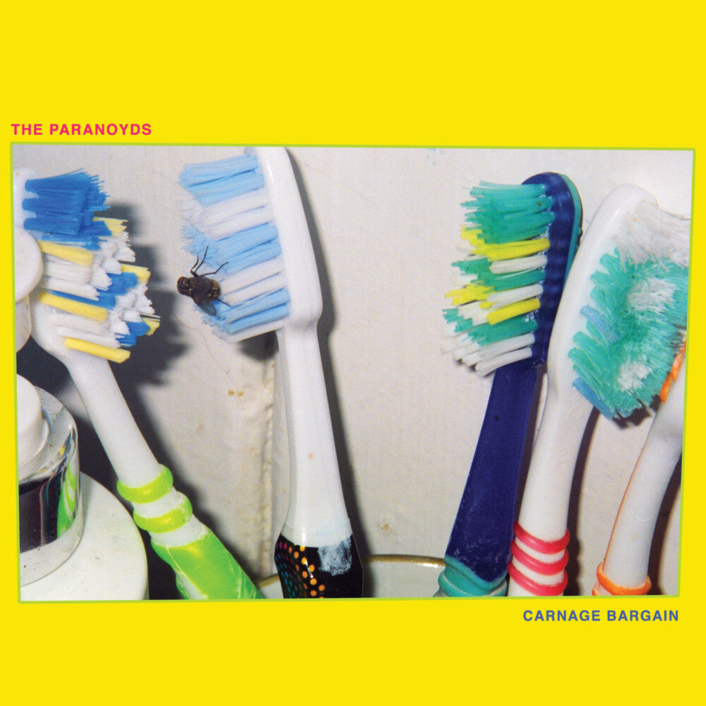 the album cover for The Paranoyds - Carnage Bargain