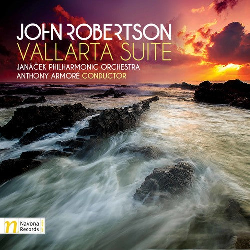the album cover for Robertson / Janacek Philharmonic Orch / Armore - Vallarta Suite