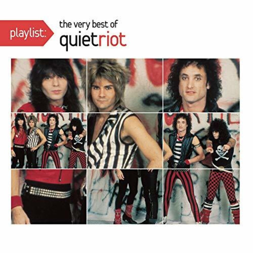 the album cover for Quiet Riot - Playlist: The Very Best Of Quiet Riot
