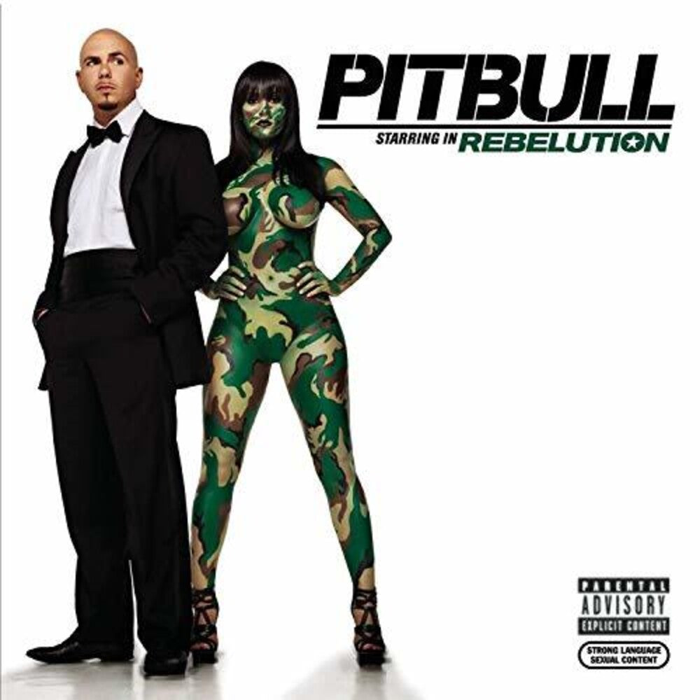 the album cover for Pitbull - Pitbull Starring In Rebelution