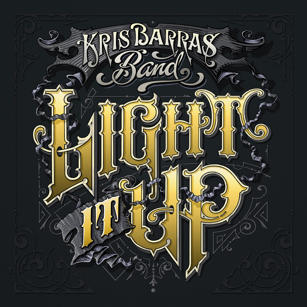 the album cover for Kris Barras - Light It Up