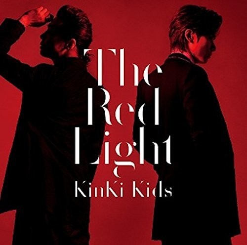 the album cover for Kinki Kids - Red Light